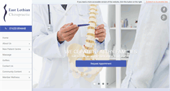 Desktop Screenshot of eastlothianchiropractic.com